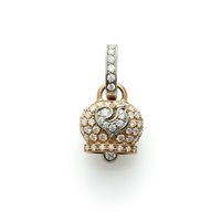Charm Chantecler Mujer Campanelle in Oro rosa Diamante 0.66 Ct 37718 - 37718
